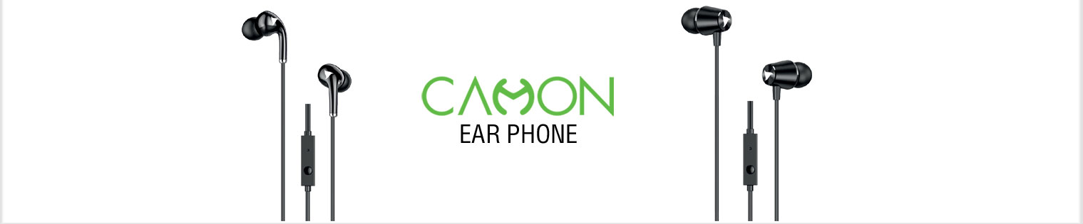 Camon Mobile Phone Accessories Earphones Mobile Charger And Cable